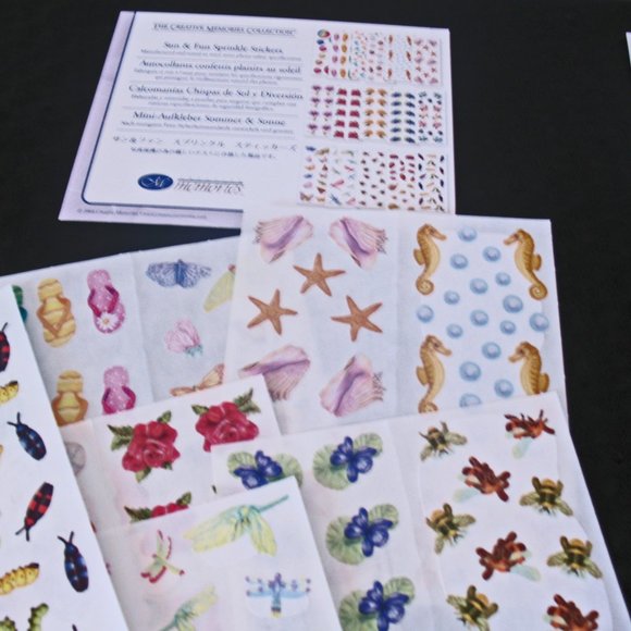 CREATIVE MEMORIES STICKER PACKS, Festivities, Seasons and celebrations, Sun&Fun - Picture 5 of 8